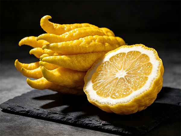 Finger citron close-up