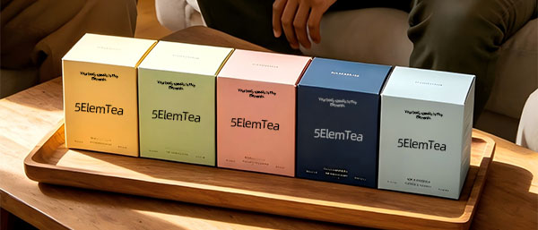 5ElemTea product flatlay